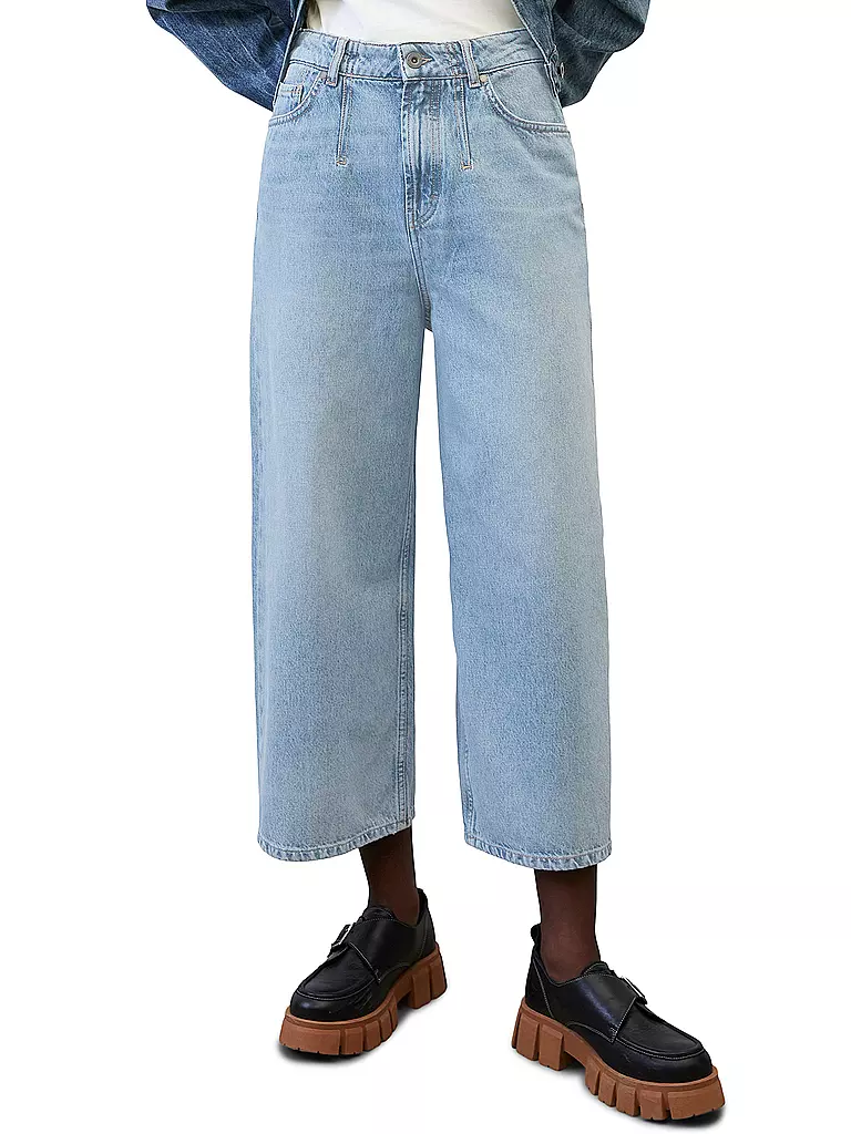 MARC O'POLO | Jeans Wide Leg  | blau