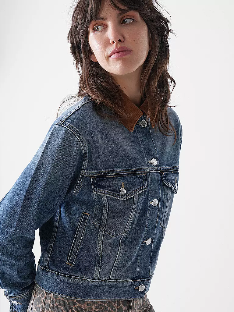 MARC O'POLO | Jeansjacke  | blau