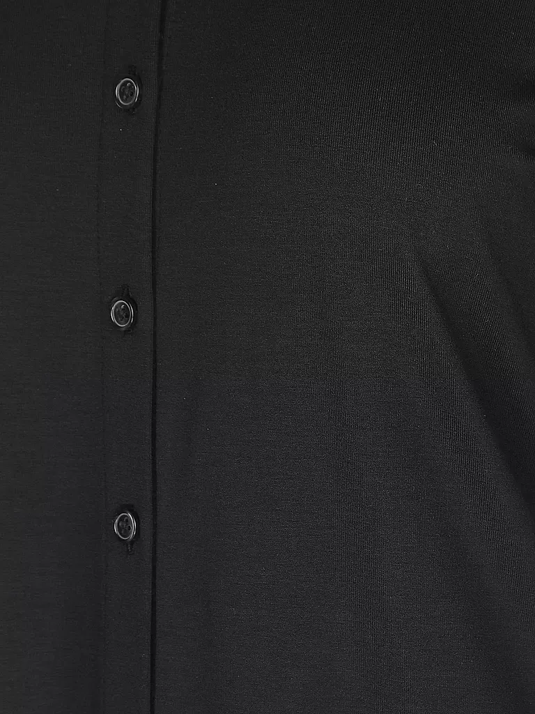 MARC O'POLO | Jerseybluse | schwarz