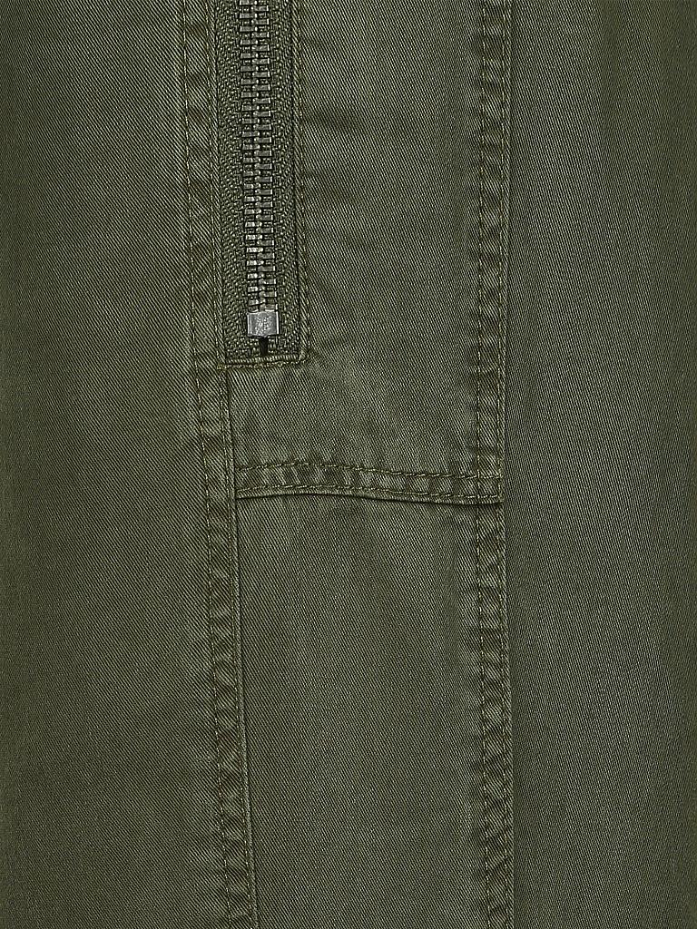 MARC O'POLO | Jogginghose Lontta Fit 7/8 | grün