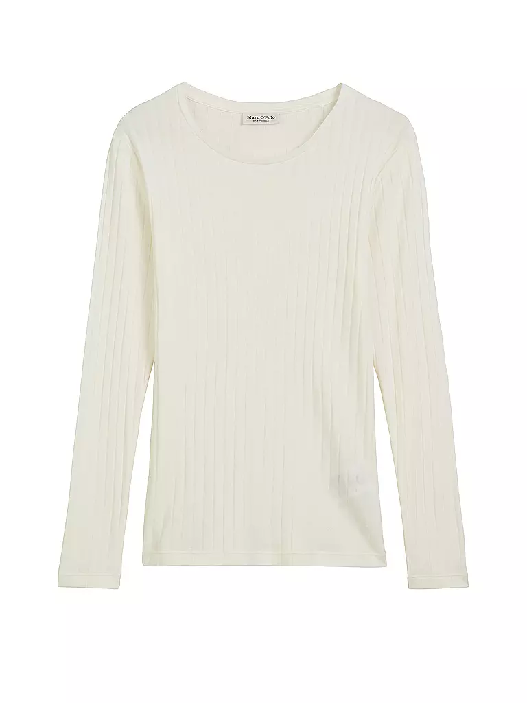 MARC O'POLO | Langarmshirt  | weiss