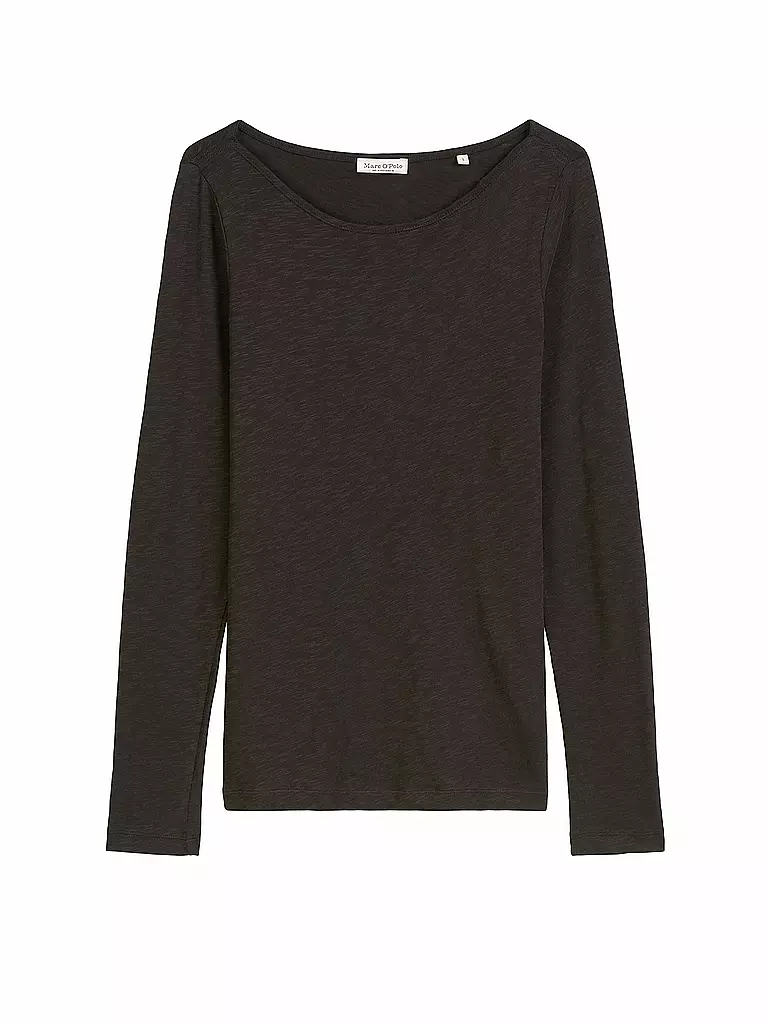 MARC O'POLO | Langarmshirt  | braun