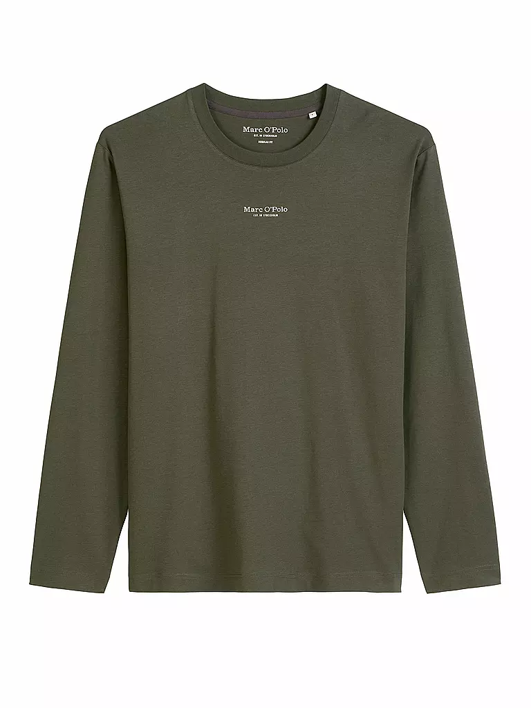 MARC O'POLO | Langarmshirt  | braun