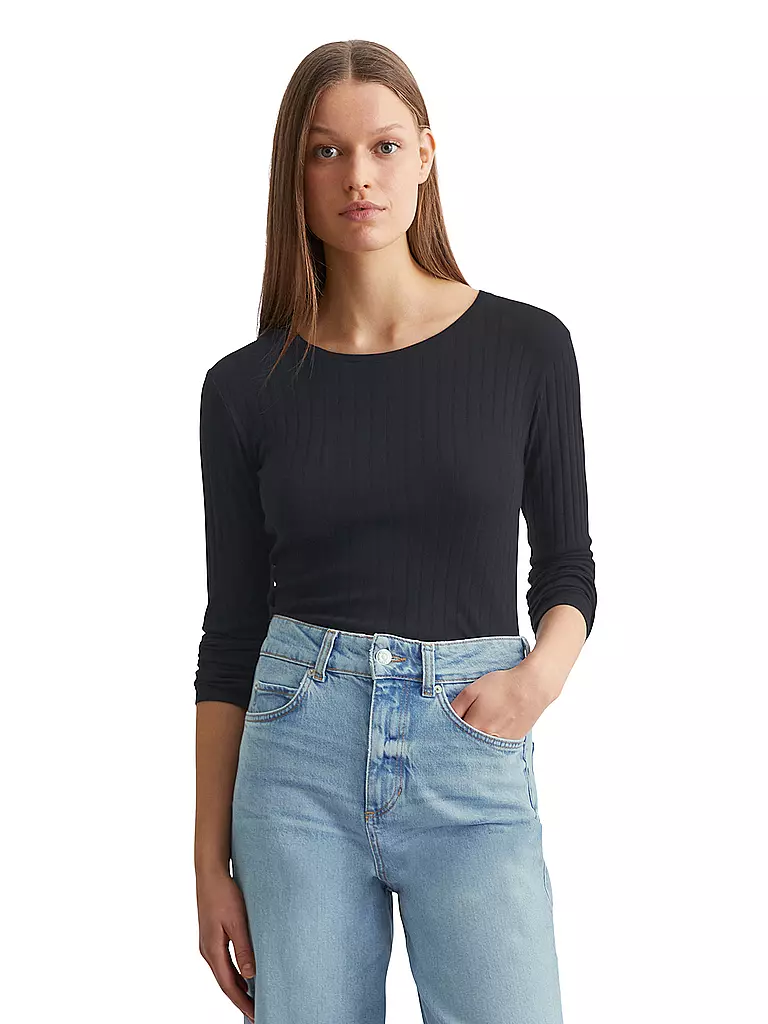 MARC O'POLO | Langarmshirt  | dunkelblau