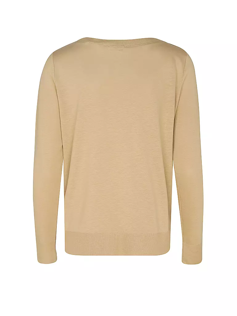 MARC O'POLO | Langarmshirt  | hellbraun