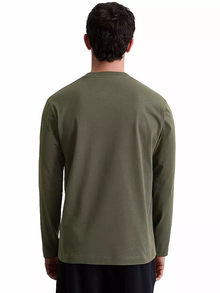 MARC O'POLO | Langarmshirt  | braun