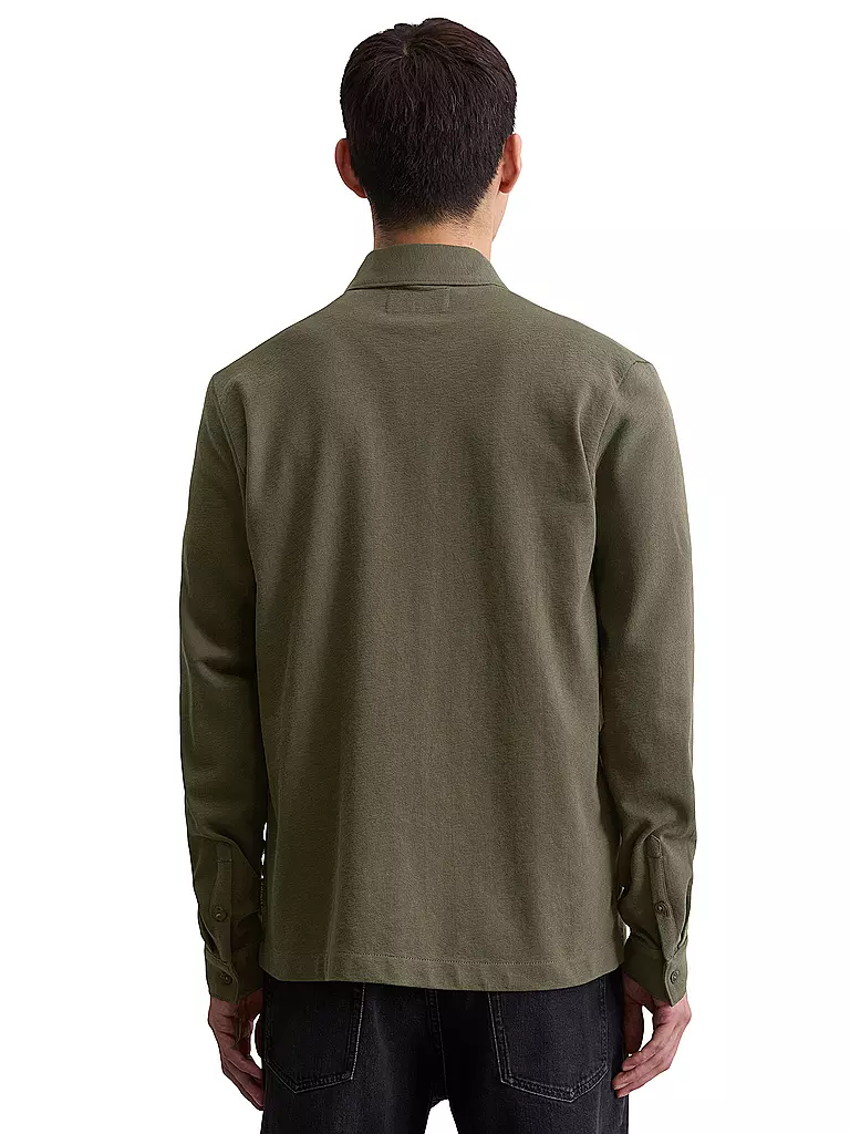 MARC O'POLO | Langarmshirt  | olive