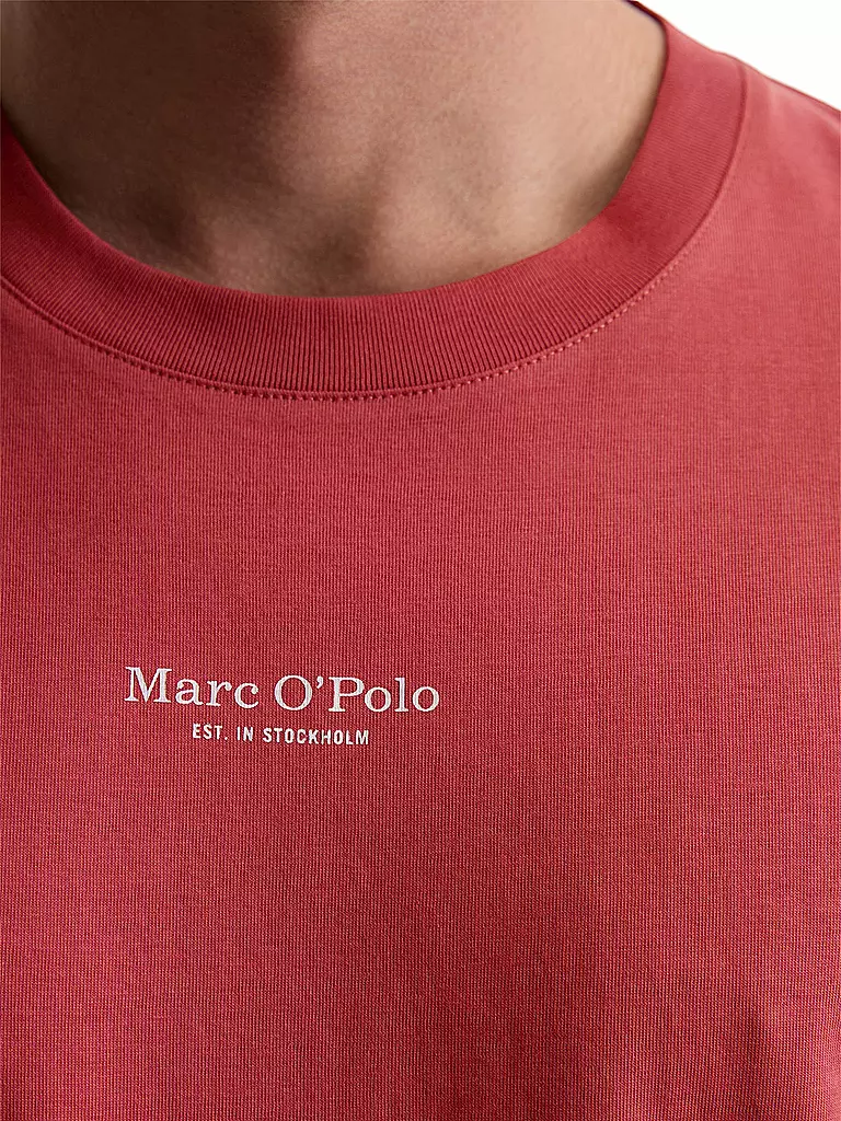 MARC O'POLO | Langarmshirt  | rot