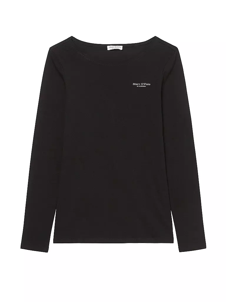 MARC O'POLO | Langarmshirt | schwarz