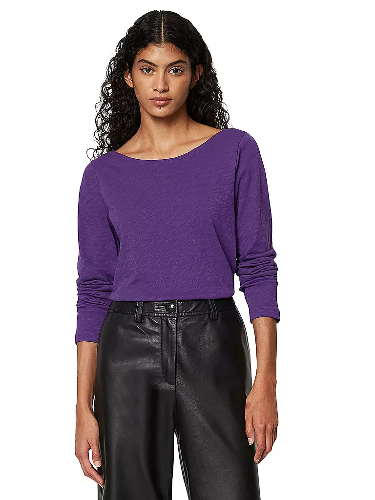 MARC O'POLO | Langarmshirt | lila