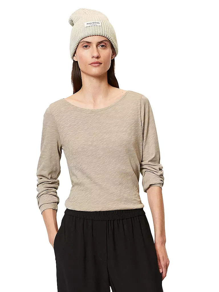 MARC O'POLO | Langarmshirt | beige