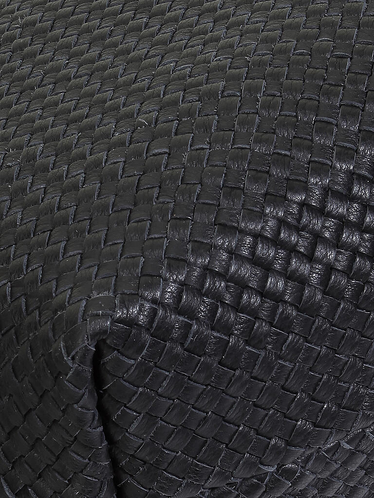 MARC O'POLO | Ledertasche - Hobo Bag | schwarz
