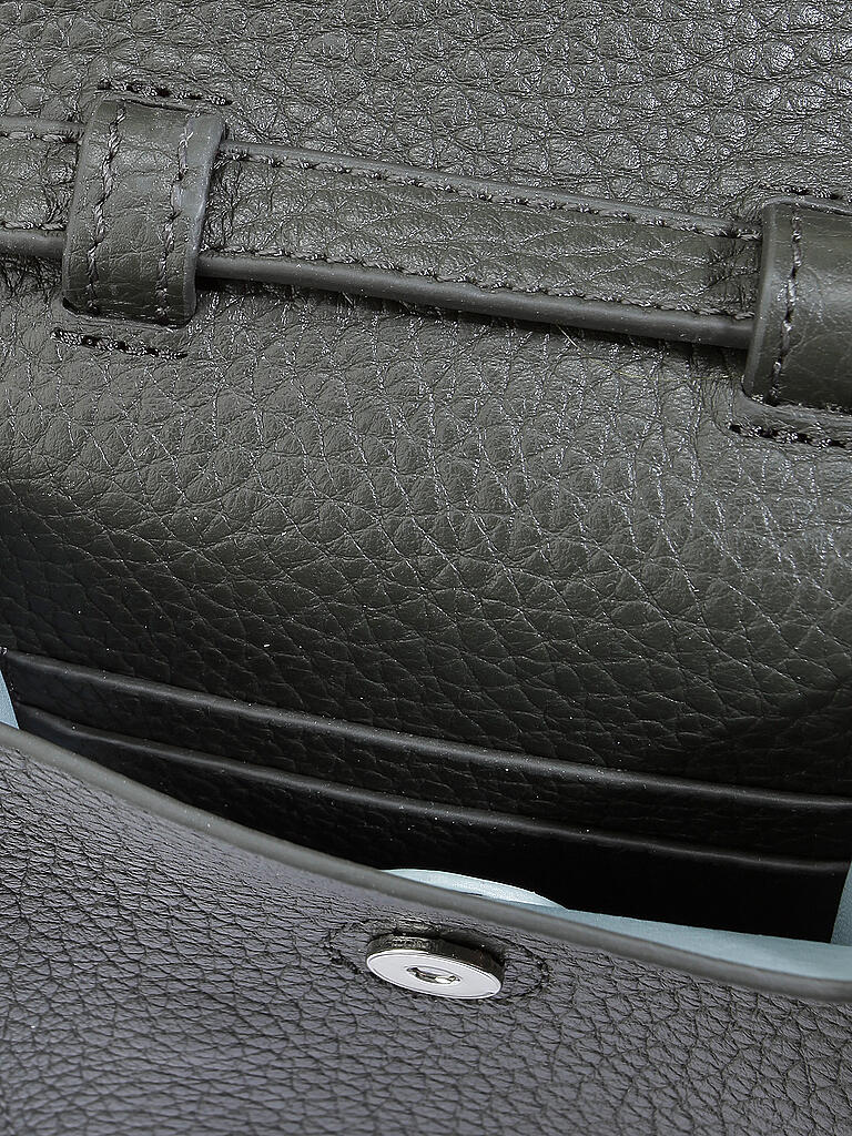 MARC O'POLO | Ledertasche - Smartphone Tasche | grün