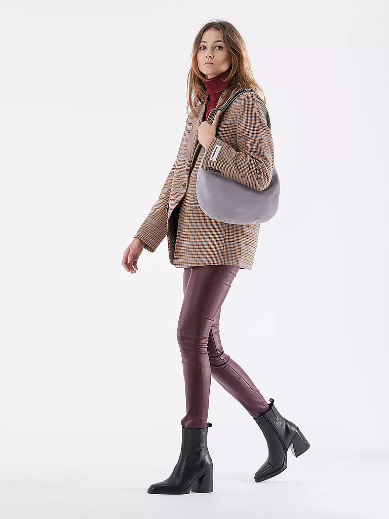 MARC O'POLO | Ledertasche - Umhängetasche Small | lila