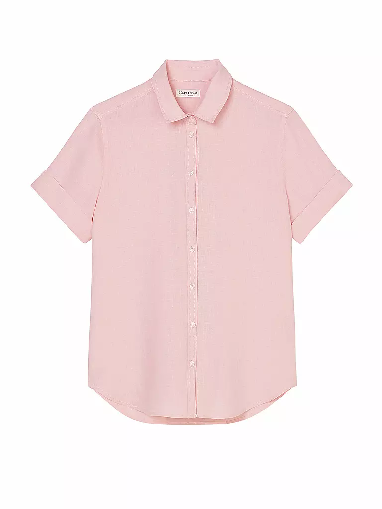 MARC O'POLO | Leinenbluse | pink