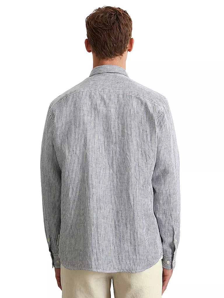 MARC O'POLO | Leinenhemd Regular Fit  | blau