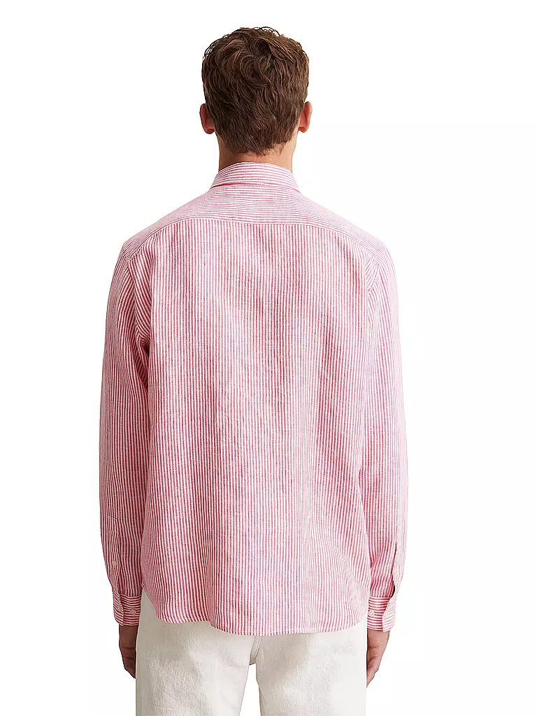 MARC O'POLO | Leinenhemd Regular Fit  | pink