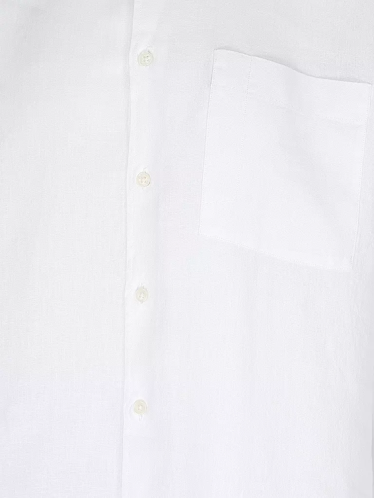 MARC O'POLO | Leinenhemd Regular Fit | weiss