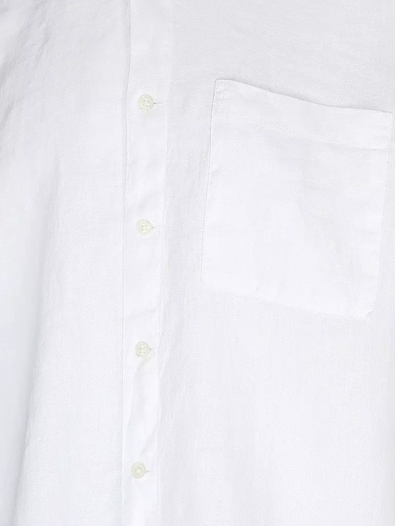 MARC O'POLO | Leinenhemd | weiss