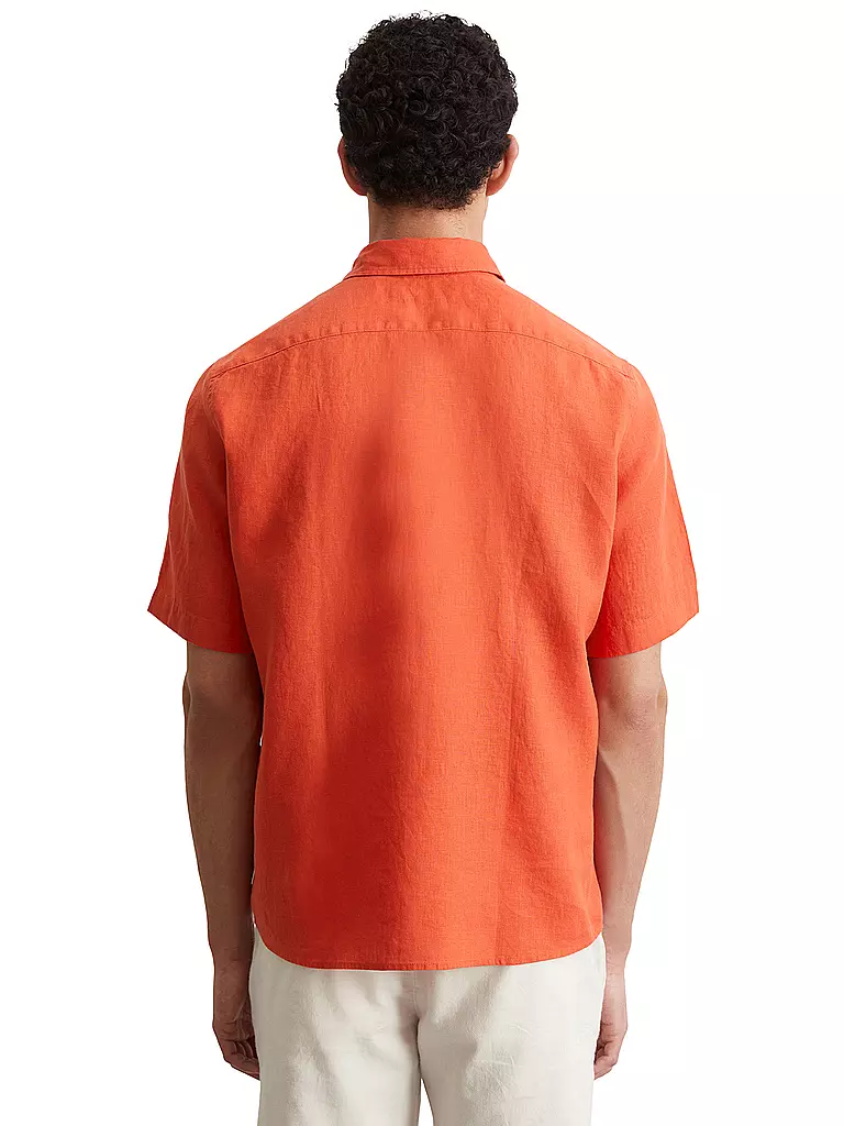 MARC O'POLO | Leinenhemd | rot