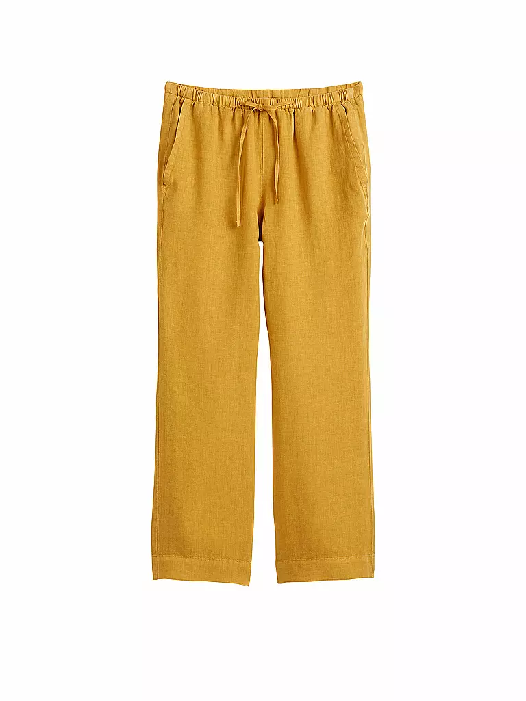 MARC O'POLO | Leinenhose  | senf