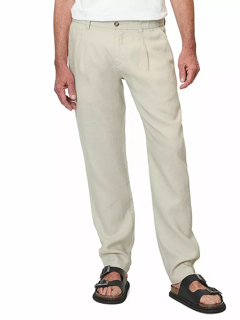 MARC O'POLO | Leinenhose OSBY JOGGER | creme