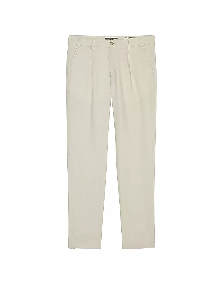 MARC O'POLO | Leinenhose OSBY | grau