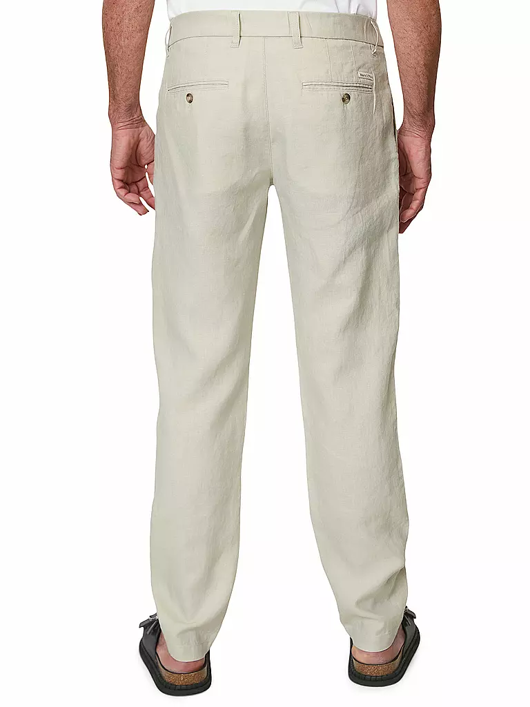 MARC O'POLO | Leinenhose OSBY | grau