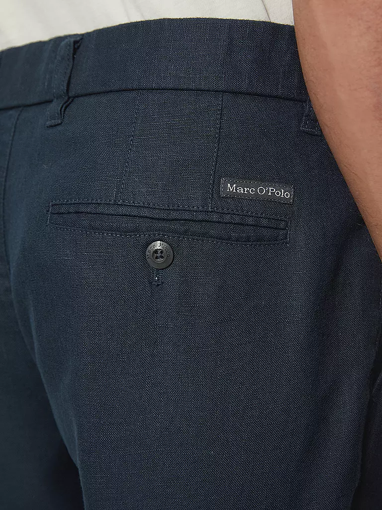 MARC O'POLO | Leinenhose OSBY | dunkelblau