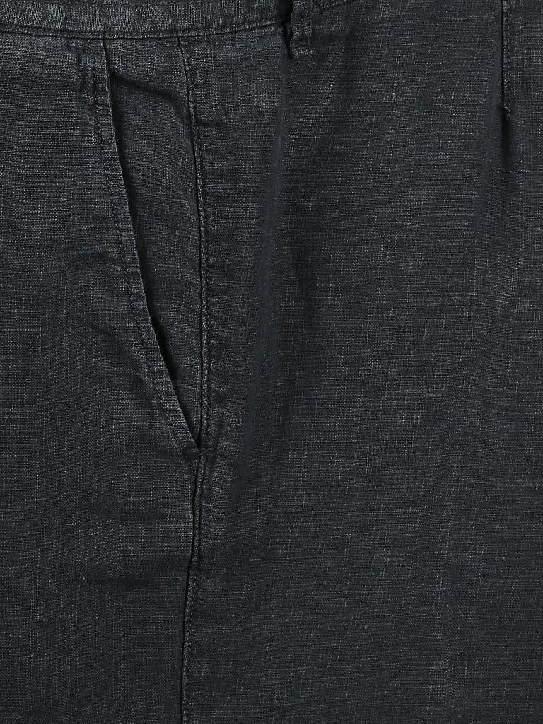 MARC O'POLO | Leinenhose Tapered Fit " Stig " | blau