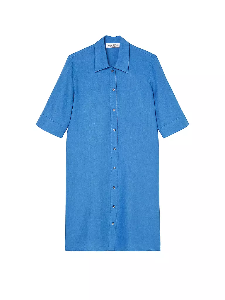 MARC O'POLO | Leinenkleid  | blau