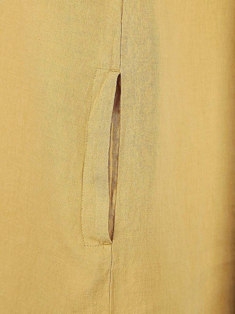 MARC O'POLO | Leinenkleid  | gelb