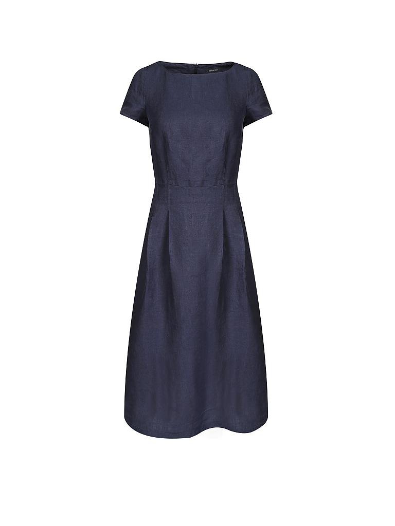 MARC O'POLO Leinenkleid blau 36