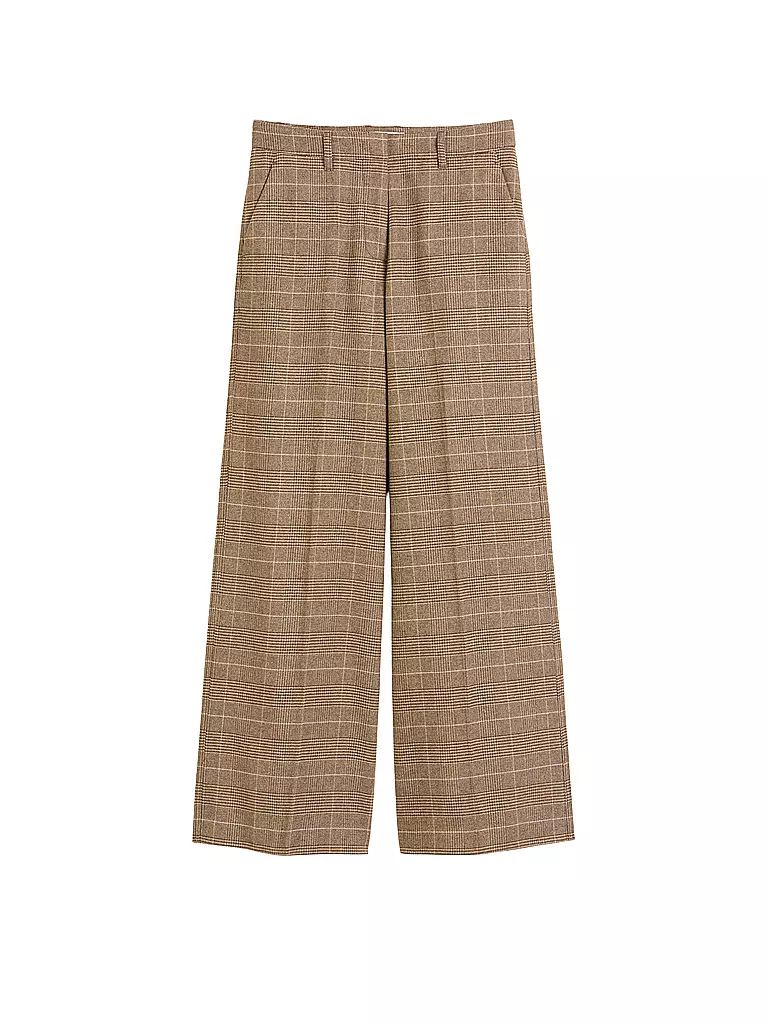 MARC O'POLO | Marlenehose  | braun