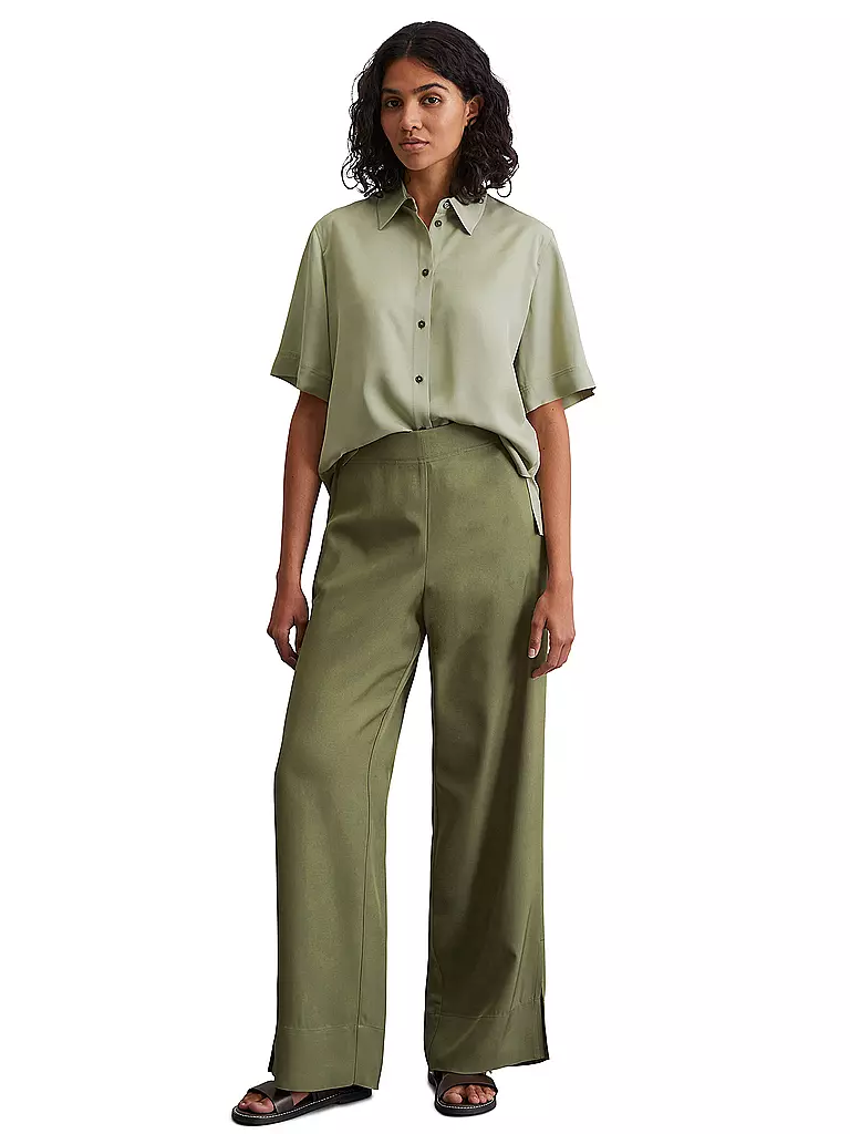 MARC O'POLO | Marlenehose  | olive