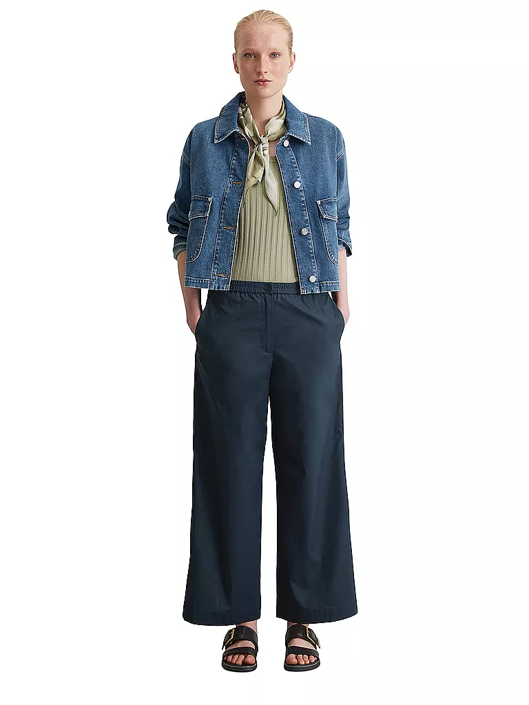 MARC O'POLO | Marlenehose  | dunkelblau