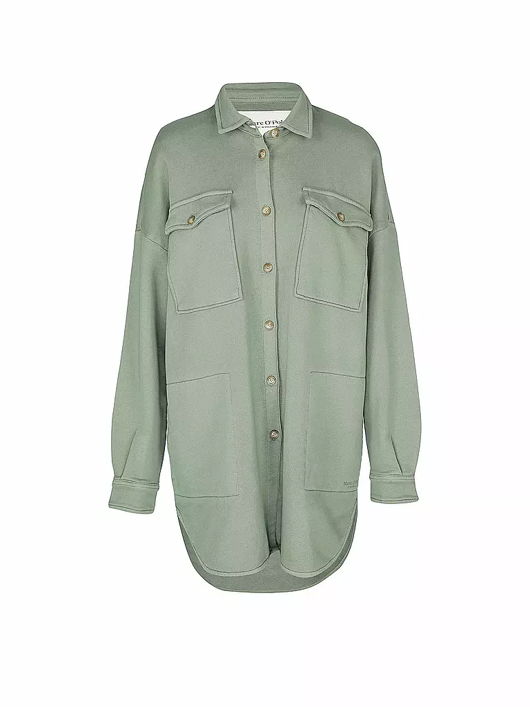 MARC O'POLO | Overshirt | grün