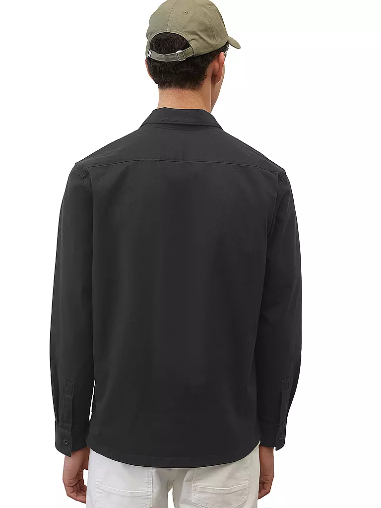 MARC O'POLO | Overshirt | schwarz