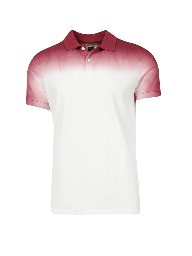 MARC O'POLO | Poloshirt Shaped Fit | rot