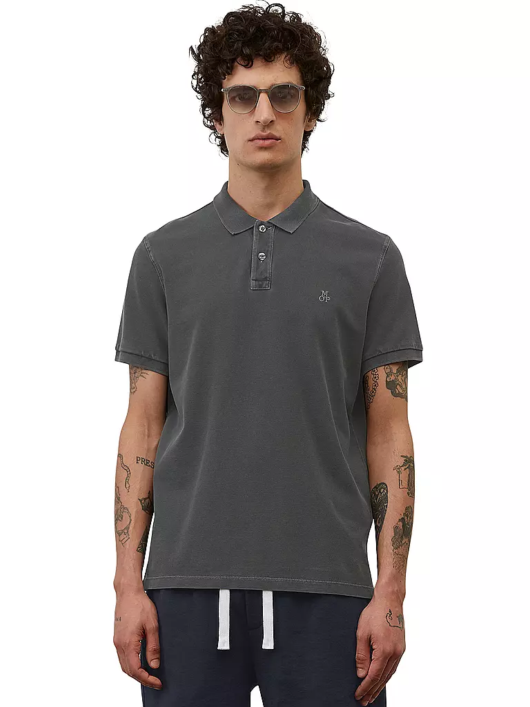 MARC O'POLO | Poloshirt | schwarz