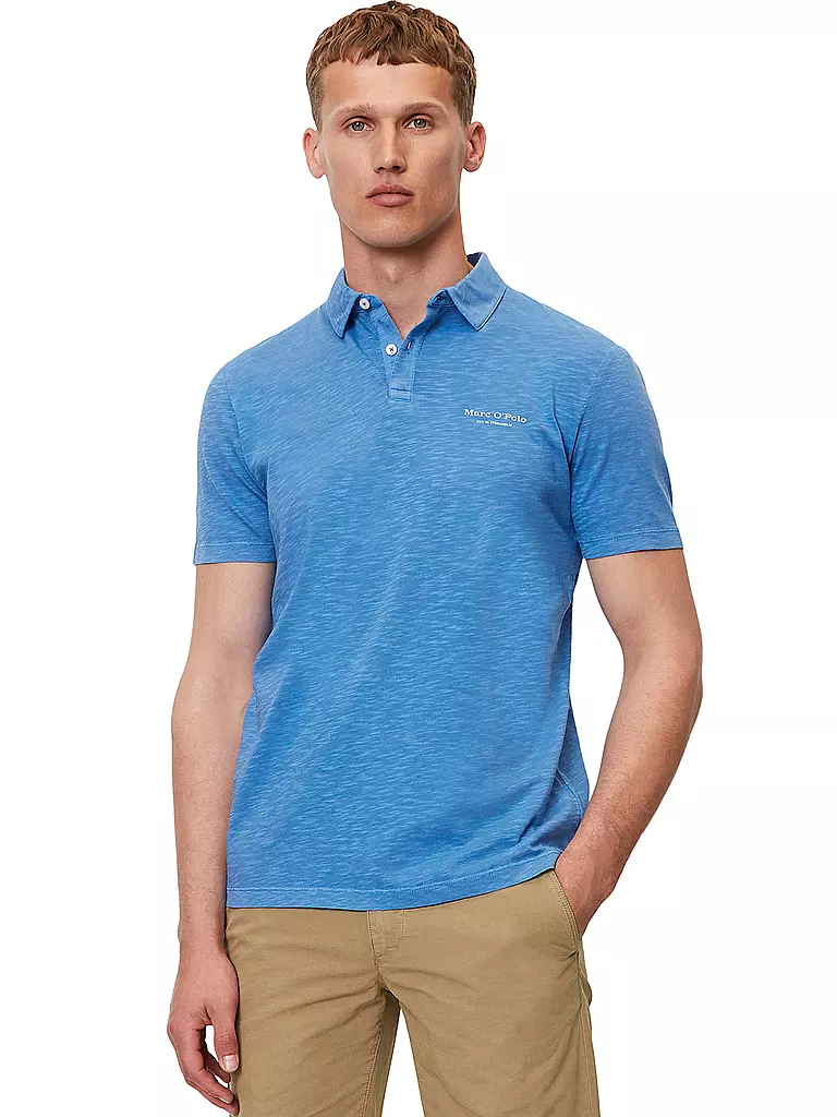 MARC O'POLO | Poloshirt | blau