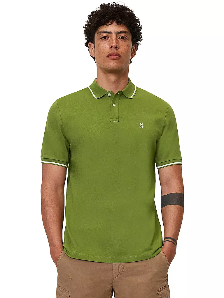 MARC O'POLO | Poloshirt | grün