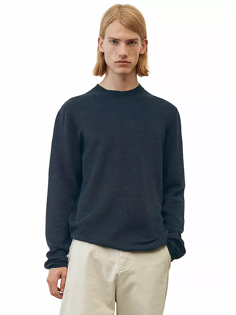 MARC O'POLO | Pullover Relaxed Fit | blau