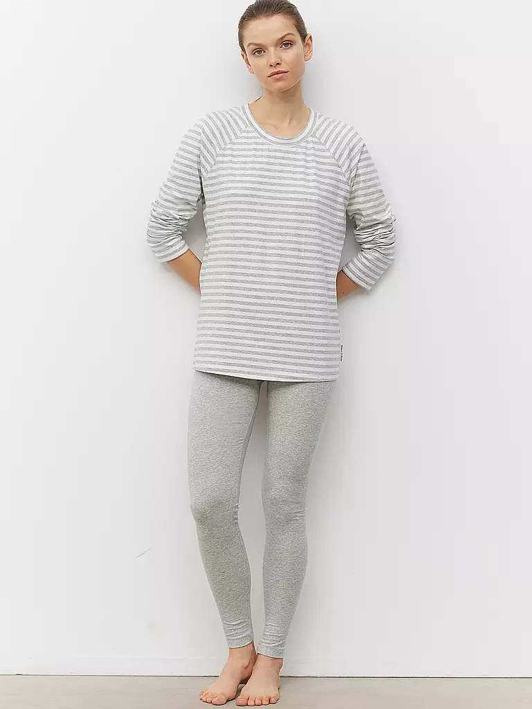 MARC O'POLO | Pyjama  | grau