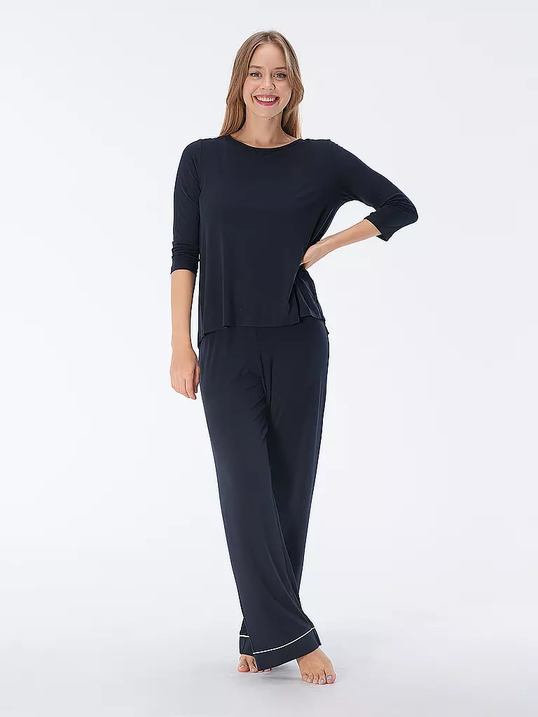 MARC O'POLO | Pyjamahose | dunkelblau