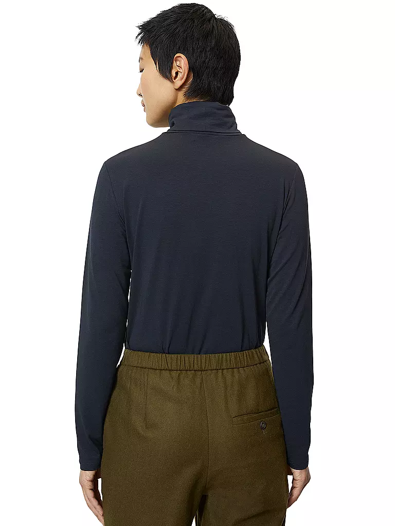 MARC O'POLO | Rollkragenshirt | dunkelblau