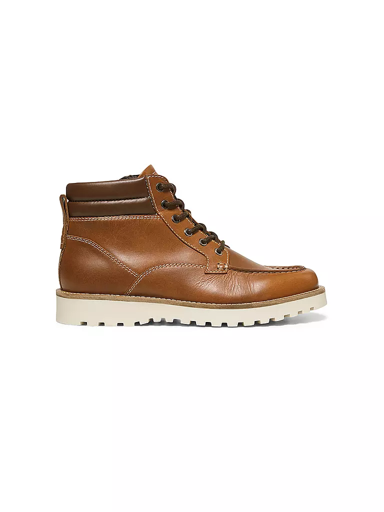 MARC O'POLO | Schnürboots | hellbraun