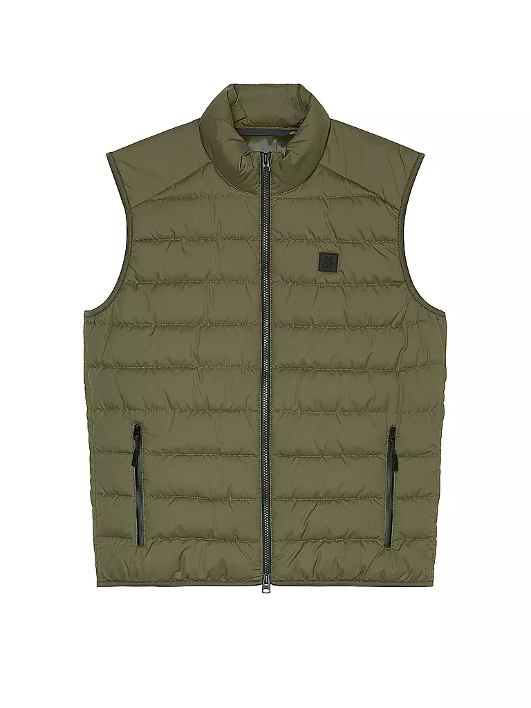 MARC O'POLO | Steppgilet  | dunkelgrün