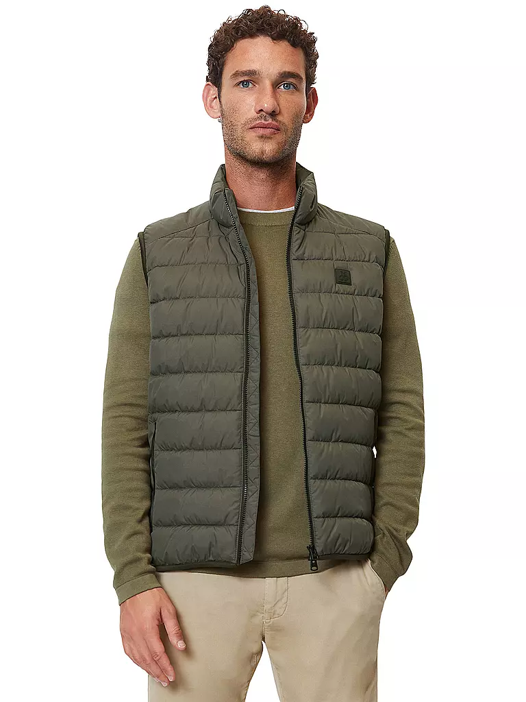 MARC O'POLO | Steppgilet  | braun