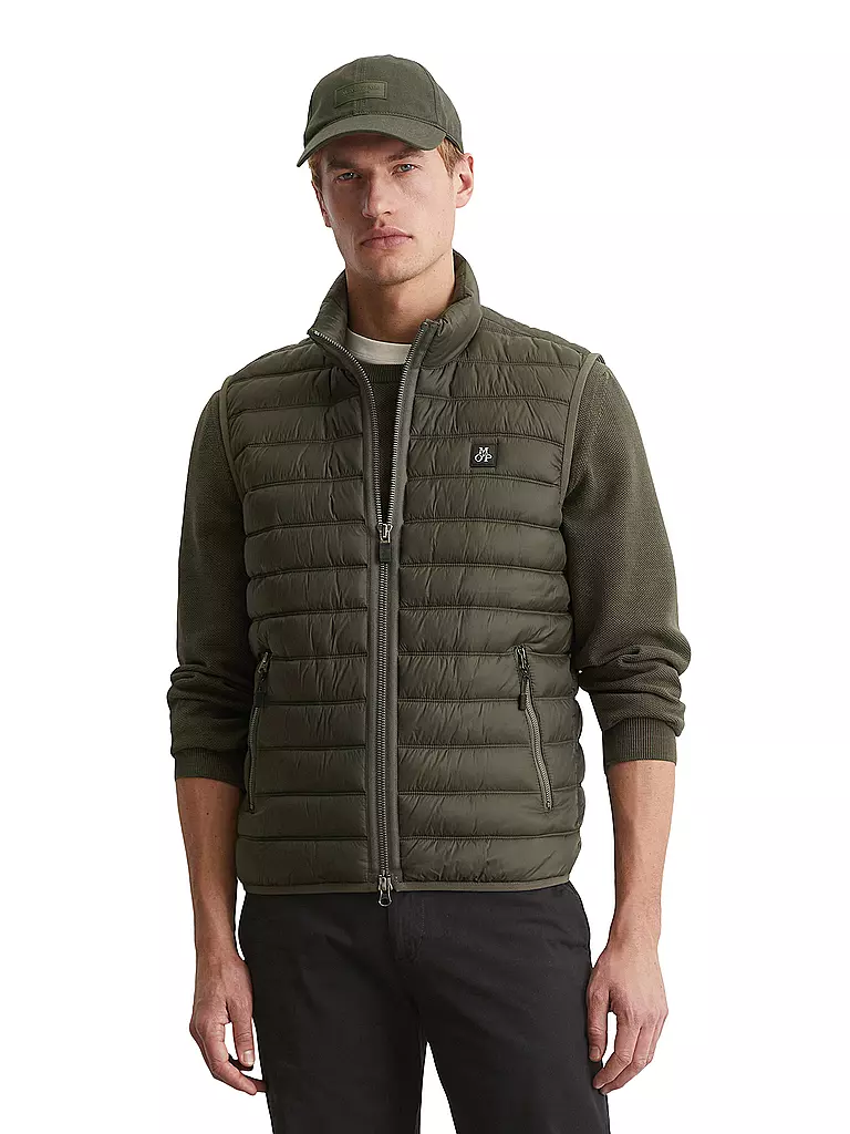MARC O'POLO | Steppgilet  | blau